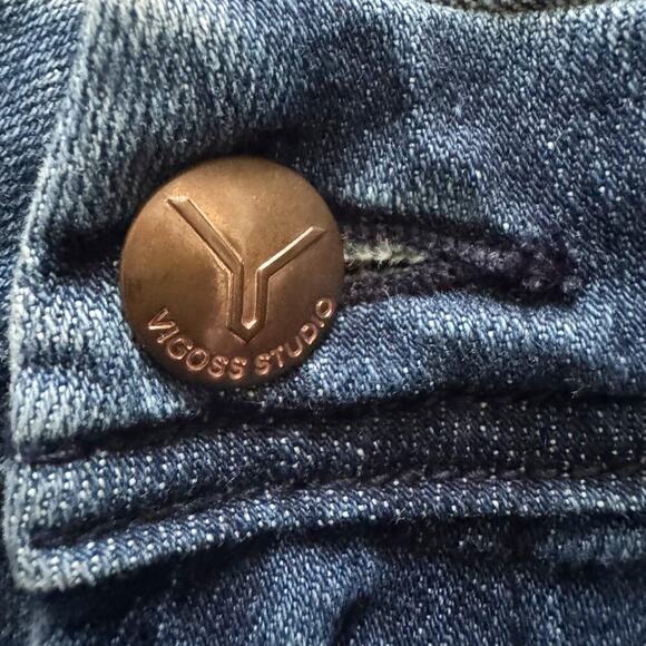 Vigoss Studio Nolita Skinny Jeans Womens 28 Blue Denim low rise Slim Fit Pants - Picture 15 of 16